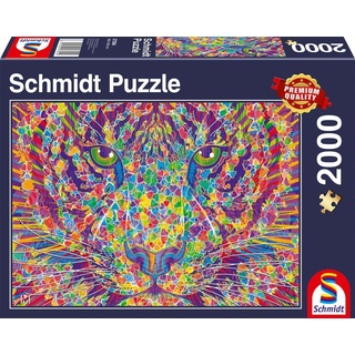 Schmidt Spiele Puzzle 2000 Teile Schmidt Spiele Puzzle Wild at Heart, Tiger 57394, 2000 Puzzleteile