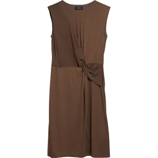 s.Oliver Minikleid Ärmelloses Kleid Knoten-Detail Braun 46