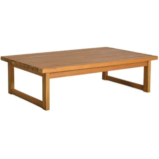 Spetebo Akazienholz Garten Loungetisch geölt - 106 x 66 cm