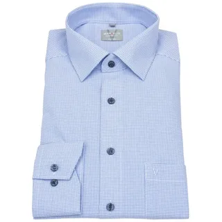 Marvelis Herren Businesshemd Langarm Non-Iron-Comfort-Fit,Chambray,New Kent - 43
