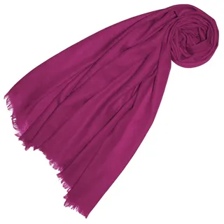 Lorenzo Cana Pashmina Damenschal Schaltuch 100% Kaschmir leicht kuschelweich Kaschmirschal Kaschmirtuch Kaschmirpashmina einfarbig 78307 - 70 x 200 cm