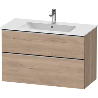 Duravit Waschtischunterschrank 2 Auszüge 101 x 62,5 x 46,2 cm Eiche Marmoriert