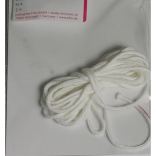 EFCO Kerzendocht/Runddocht 2 M. Weiß, Baumwolle, 2 M, Kerzendocht, Candle Wick