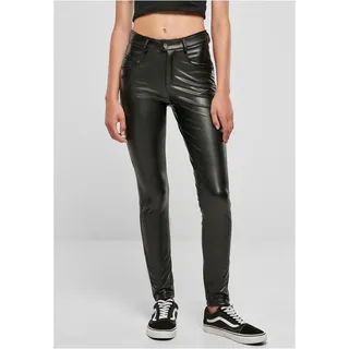 URBAN CLASSICS Lederhose schwarz 27