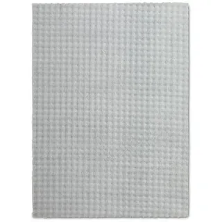 Fellimitat Waves Polyester Grau Grey 160 x 220 cm