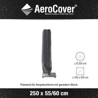AEROCOVER  AeroCover Atmungsaktive Schutzhülle für Ampelschirme  H250x55/60 cm , Ø 3,5 m