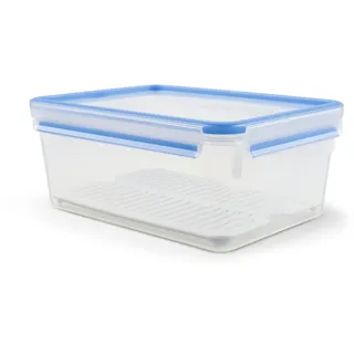 Emsa Frischhaltedose Clip & Close blau 19,5 x 26,3 cm 3,7 l