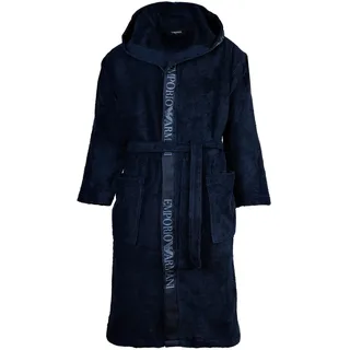 Emporio Armani Sponge Bademantel Blau XL