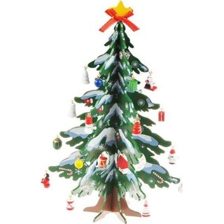 MFP Paper, Weihnachtsbaum, Weihnachtsbaum aus Holz grün 29cm JY-18G (29 cm)