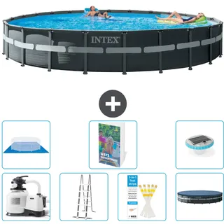 Ultra Xtr Pool Rund - 732x132 Cm - 8-teilig  S596