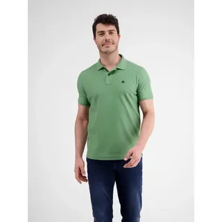 Lerros Klassisches Poloshirt für Herren in *Cool & Dry* Piquéqualität - Sage Green - S