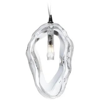 JVmoebel Pendelleuchte Elite Bohemia Seashell Deckenlampe Warmweiß aus Glas, Warmweiß, Made in Europa weiß