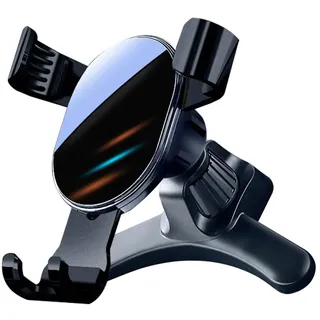 JNNJ Universal Handyhalterung Für Autos, Auto-Telefonhalterung Air Vent, Schwerkraft Auto-Telefonhalterung, Superstabile Universal Handyhalterung für Autos(Schwarz)