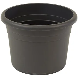 PFLANZKÜBEL BLUMENKÜBEL BLUMENTOPF PFLANZTOPF ANTHRAZIT Ø 50 CM KUNSTSTOFF RUND