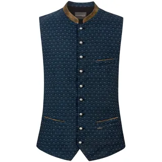Stockerpoint Trachtenweste Renzo blau 46