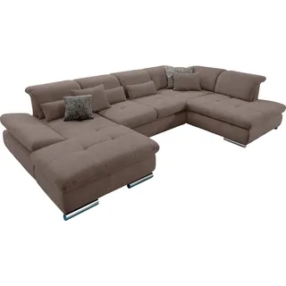 Set One by Musterring Wohnlandschaft U-Form grau