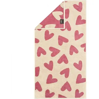 CAWÖ Heart Beats Handtuch 50 x 100 cm lila