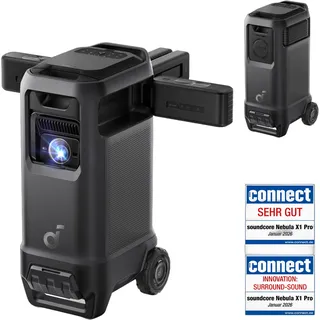 eufy Nebula X1 Pro 4K-Beamer Schwarz