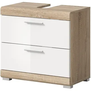 inn.furn Waschbeckenunterschrank Mambo 60 x 56 x 34 cm Weiß