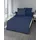 Mako-Satin marine 155 x 220 cm + 80 x 80 cm