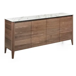 AC ANGEL CERDA Angel Cerdá Sideboard aus Nussbaum mit Keramikmarmorplatte 3080C