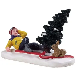 Lemax Ski Bunny Weihnachtsdorf mehrfarbig 0,82 m x 0,55 m x 0,55 m handbemalt
