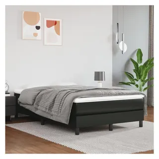 vidaXL Boxspringbettgestell 120 x 200 cm Schwarz