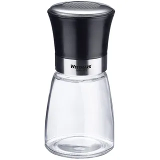Westmark Puderzuckerstreuer 190 ml Schwarz/Silber unbefüllt