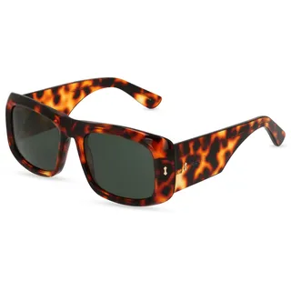 Gucci GG1080S Herren-Sonnenbrille Vollrand Quadratisch Kunststoff-Gestell, braun