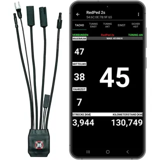 RedPed 2s für Shimano EP8 Tuning EP800 E-Bike (NICHT EP6 EP801)