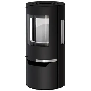 THERMIA Kaminofen »Lübeck«, schwarz, Stahl, 6 kW