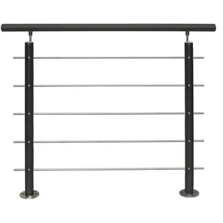 TREBA Geländer-Set AB10 150 cm Aluminium Anthrazit