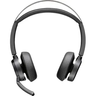 Poly Voyager Focus 2 Stereo Headset On-ear Kopfhörer Bluetooth Schwarz