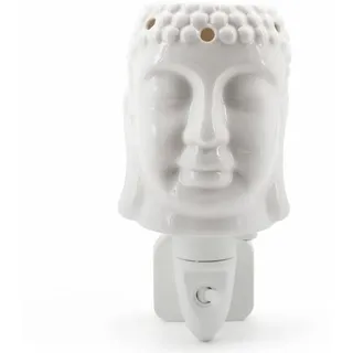Candle Brothers  Duftlampe Keramik Buddha Weiß