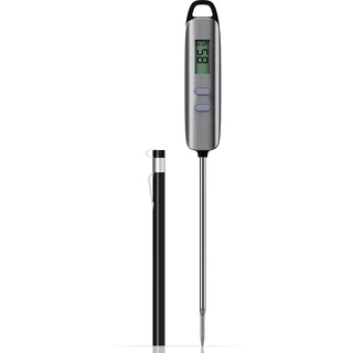 ANSTA Super schnelles Fleisch-Thermometer, Instant Read Digital, Lebensmittel Thermometer mit schwenkbarem Kopf, zum Kochen, Küche, BBQ