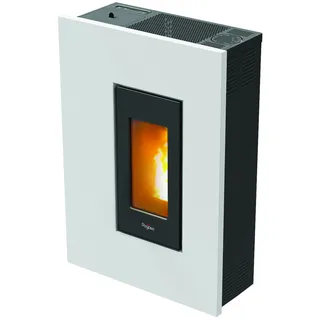 Pegaso Madison Pelletofen Stahl weiß 5,3 kW