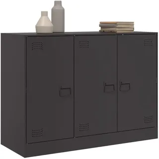 vidaXL Sideboard 99 x 73 x 39 cm Schwarz