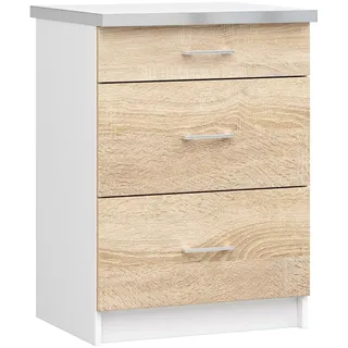 Akord Unterschrank AKORD LIMA 60 x 82 x 44,5 cm Weiß