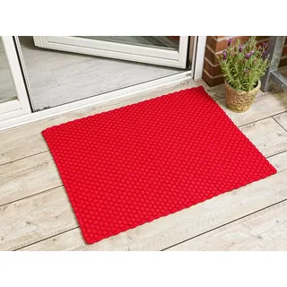 PAD Teppich Pad Outdoor Matte UNI Rot 72x92 cm