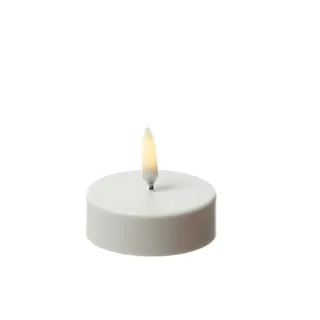 uYuni LED Maxi Teelicht Thea XL Uyuni Timer dimmbar D: 6,1cm H: 5cm weiß