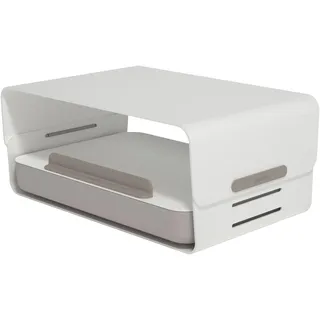 DataFlex Addit Bento ergonomisches Schreibtischset, weiß