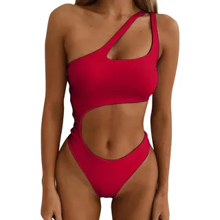 Generisch Festival Outfit Damen Rave Outfit Oberteil Badeanzug 2-Teilig Neon Rave Body Sexy Niedrig Geschnitten mit Y2K Langarm Crop Top Cover-Up Bikini Clubwear Kleidung Damen Schwarz L
