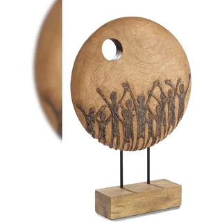 Moritz Skulptur Hoffnung 55 x 39 x 9 cm Holz Deko Figur Tischdeko