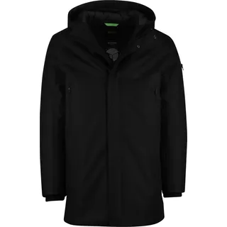 BOSS Orange Winterjacke OW Hexatech Parka schwarz einfarbig - Schwarz - 3XL