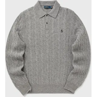 KNIT PULLOVER - grey - L