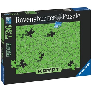 Ravensburger Puzzle 736 Teile Ravensburger Puzzle Krypt Neon Green 17364, 736 Puzzleteile