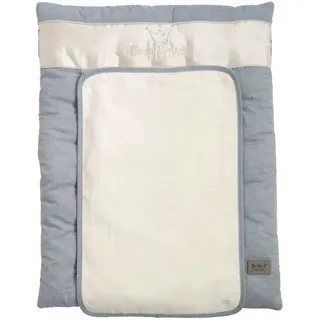 Bebe's Collection Wickelauflage Prinz \u0026 Prinzessin 2023, Blau, Textil, Füllung: Polyester, 55x70 cm, Oeko-Tex® Standard 100, Bezug waschbar, Pflegen, Wickeln, Wickelauflage