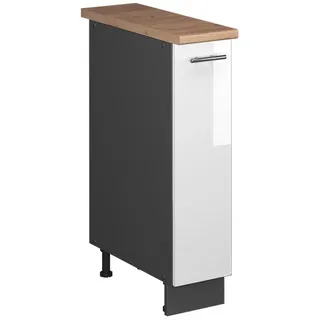 Vicco Unterschrank Apothekerschrank 60 x 20 x 82 cm Weiß
