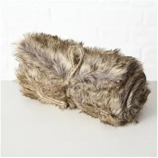 Boltze Tischläufer Warin Polyester braun L.120 B.20 cm - Braun