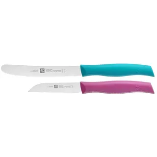 Zwilling Twin Messerset 2-tlg. Grün/Rosa/Weiß